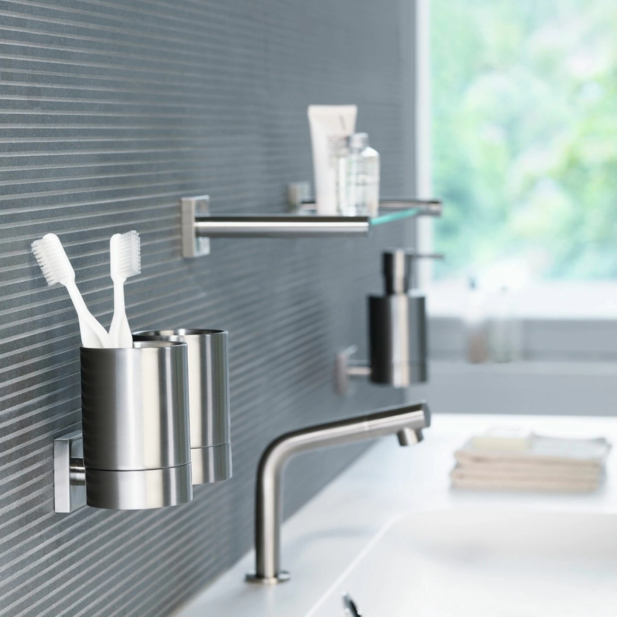 Мыльница Spirella Nyo, цвет серый фото 2