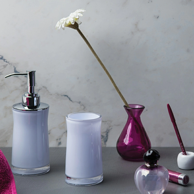 2 Дозатор для жидкого мыла Spirella Sydney-Acryl, серый фото 2