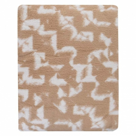 2 Плед 200x220см Pappel Cotton, бежевый фото 2