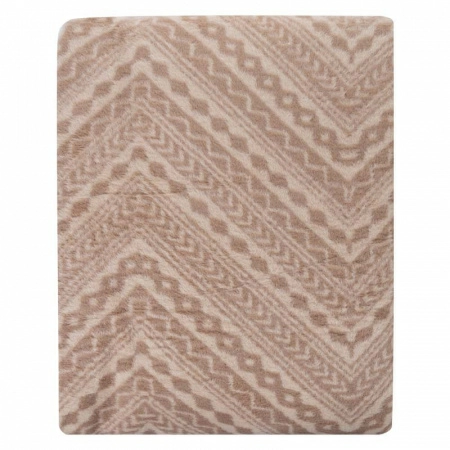 2 Плед 150x200см Pappel Cotton, бежевый фото 2