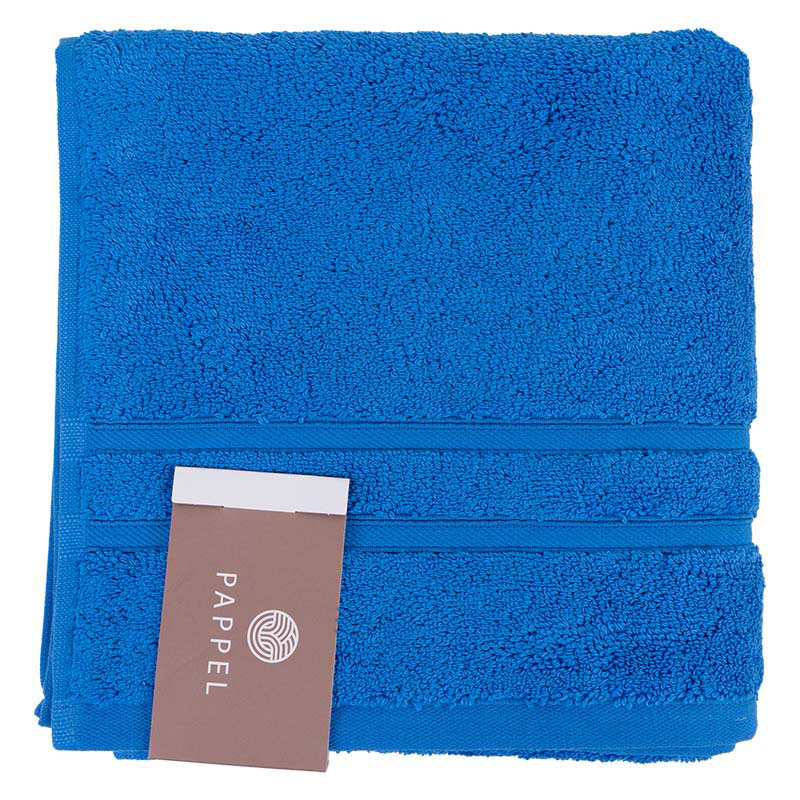 Полотенце махровое Pappel Cirrus/S 70x140см, цвет темно-синий фото 4