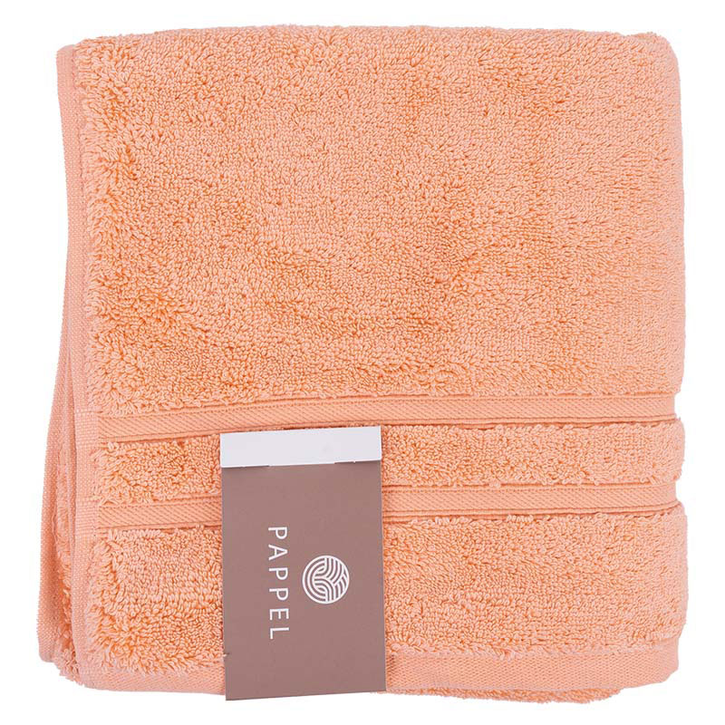 Полотенце махровое Pappel Cirrus/S 70x140см, цвет персиковый фото 2