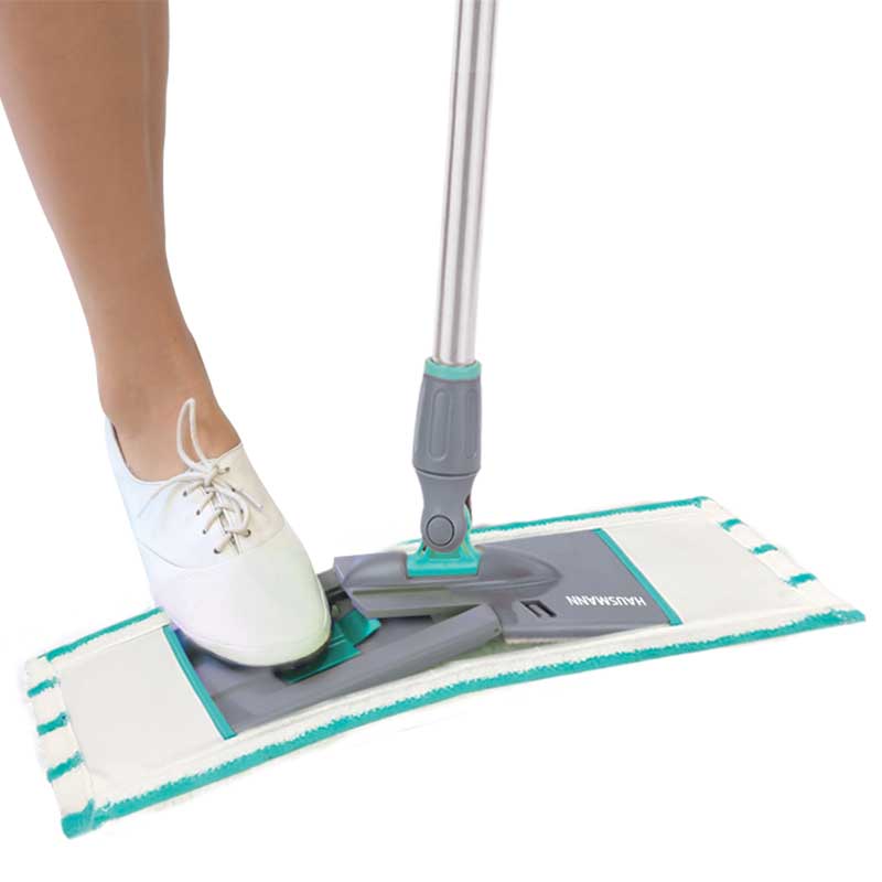 Швабра Hausmann Professional для влажной уборки пола с телескопической ручкой фото 3