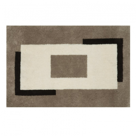 Коврик для ванной 60x90см Spirella Anela, коричневый фото 1