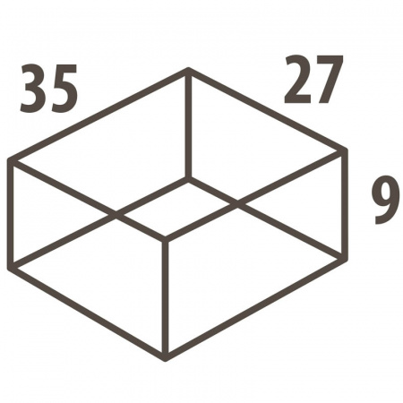 Органайзер Hausmann Herbarium 35x27x9см фото 3