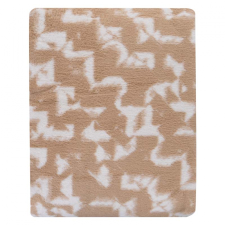 Плед Pappel Cotton 150x200см, бежевый фото 4