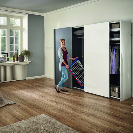 Сушилка для белья напольная раскладная, Leifheit Pegasus 150 Solid Slim, 15 м фото 5