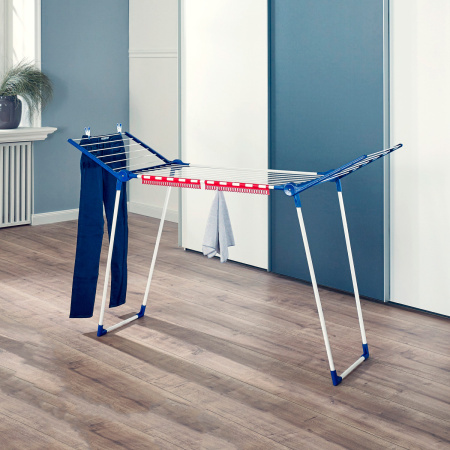 Сушилка для белья напольная раскладная, Leifheit Pegasus 150 Solid Slim, 15 м фото 10