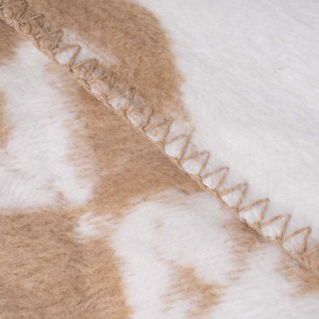 Плед Pappel Cotton 150x200см, бежевый фото 2