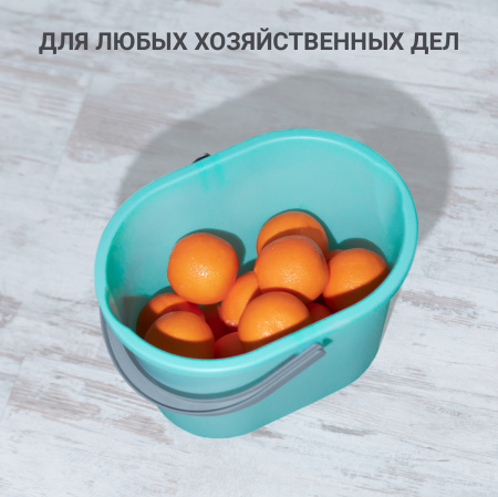 Ведро для мытья полов Hausmann 10л фото 10