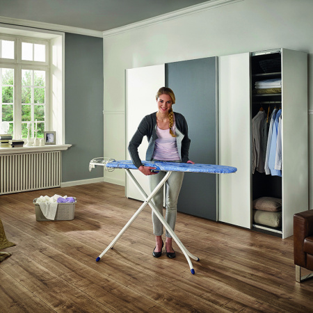 Гладильная доска с электроподключением Leifheit Airboard Compact Plus M 130х38см фото 8