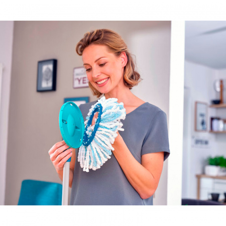 Набор для уборки Leifheit Clean Twist швабра и ведро с отжимом фото 2
