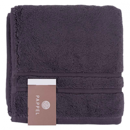 Полотенце махровое Pappel Cirrus/S 50x100см, цвет антрацит фото 4
