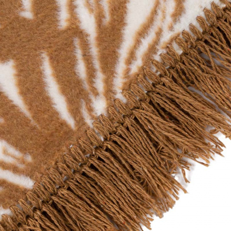 Плед 150x200см Pappel Scotch Jacquard, песочный фото 3