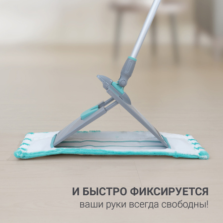 Швабра для пола с длинной ручкой для больших помещений Hausmann Professional HM-1760A* фото 14
