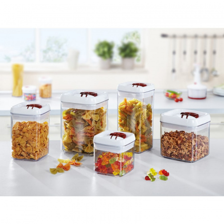 Контейнер квадратный для хранения Leifheit Fresh&Easy 1л фото 2