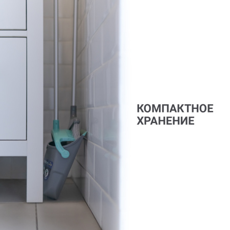 Набор совок и щётка на длинной ручке Hausmann Ergo Broomer фото 10