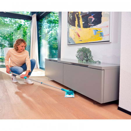 Комплект для влажной уборки Leifheit Clean Twist M Ergo швабра и ведро на колесиках фото 7