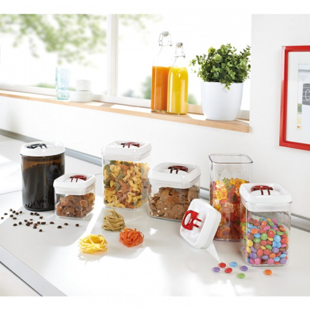 Контейнер квадратный для хранения Leifheit Fresh&Easy 1л фото 3